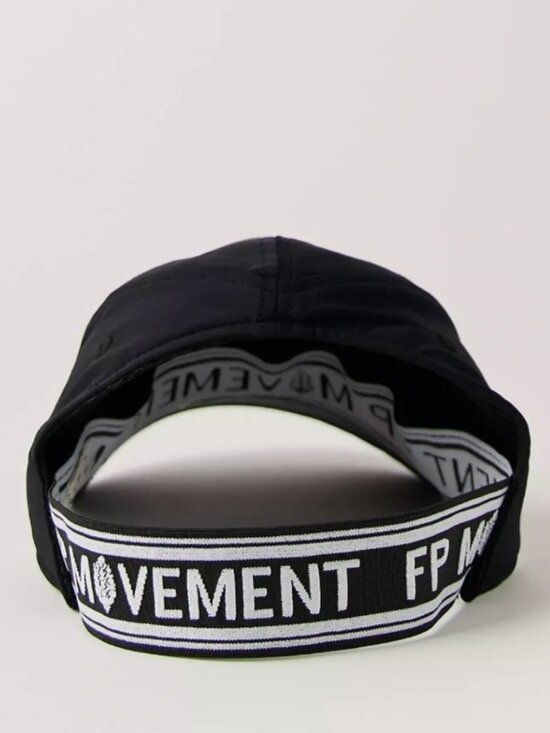 NWT Free People Game Time Cap in Black main image 5